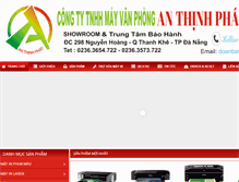 Tablet Screenshot of mayindanang.net